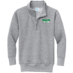 Risen Church <span class="pdp-name-mascot">Risen Church</span> Port & Company Youth Core Fleece 1/4-Zip Pullover Sweatshirt Front Thumbnail