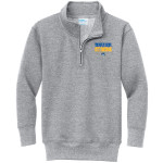ISANTI HIGH SCHOOL WARRIORS <span class="pdp-name-mascot">SANTEE WARRIORS</span> Port & Company Youth Core Fleece 1/4-Zip Pullover Sweatshirt Front Thumbnail