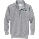 MANHEIM TOWNSHIP HIGH SCHOOL BLUE STREAKS <span class="pdp-name-mascot">MANHEIM TOWNSHIP BLUE STREAKS</span> Port & Company Youth Core Fleece 1/4-Zip Pullover Sweatshirt Front Thumbnail