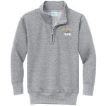 HOT SPRINGS HIGH SCHOOL TROJANS <span class="pdp-name-mascot">HOT SPRINGS TROJANS</span> Port & Company Youth Core Fleece 1/4-Zip Pullover Sweatshirt Front Thumbnail