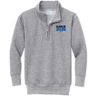 Port & Company Youth Core Fleece 1/4-Zip Pullover Sweatshirt