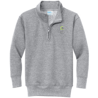 Port & Company Youth Core Fleece 1/4-Zip Pullover Sweatshirt