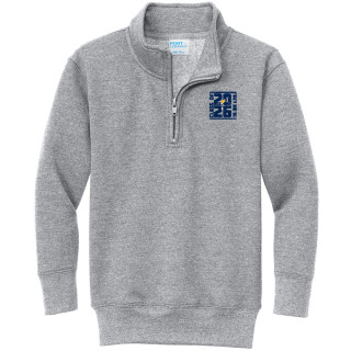 Port & Company Youth Core Fleece 1/4-Zip Pullover Sweatshirt