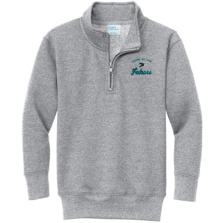 Port & Company Youth Core Fleece 1/4-Zip Pullover Sweatshirt