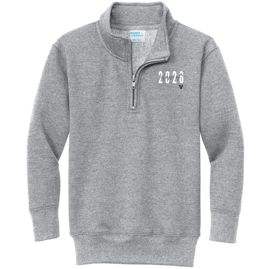 Vanegrift Men's Soccer Booster Club Vipers <span class="pdp-name-mascot">Vanegrift Men's Soccer Booster Club Vipers</span> Port & Company Youth Core Fleece 1/4-Zip Pullover Sweatshirt