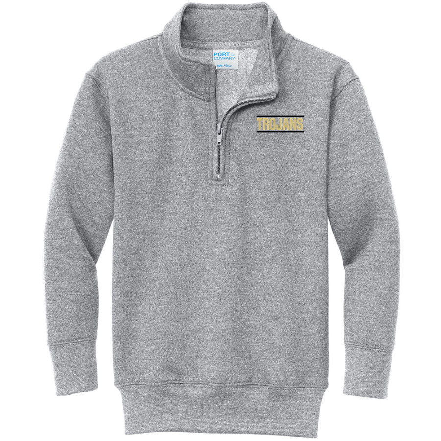 MESA VISTA HIGH SCHOOL TROJANS <span class="pdp-name-mascot">MESA VISTA TROJANS</span> Port & Company Youth Core Fleece 1/4-Zip Pullover Sweatshirt