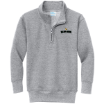 WINDSOR HIGH SCHOOL YELLOW JACKETS <span class="pdp-name-mascot">WINDSOR YELLOW JACKETS</span> Port & Company Youth Core Fleece 1/4-Zip Pullover Sweatshirt Front Thumbnail