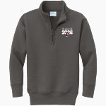 PERRY HIGH SCHOOL MAROONS Port & Company Youth Core Fleece 1/4-Zip Pullover Sweatshirt Front Thumbnail