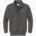 DSA BULLDOGS Port & Company Youth Core Fleece 1/4-Zip Pullover Sweatshirt Front Thumbnail