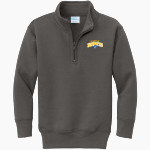 Devonshire Knights Port & Company Youth Core Fleece 1/4-Zip Pullover Sweatshirt Front Thumbnail