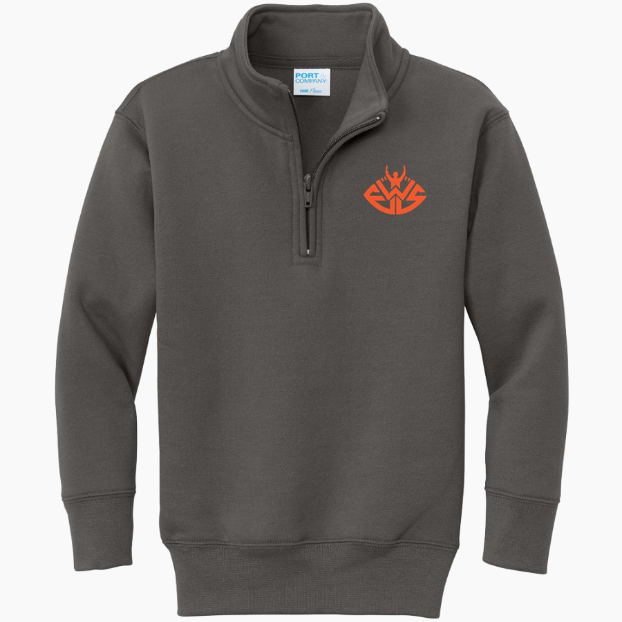 SHAYNE GRAHAM'S ELITE WINNING SOLUTIONS Port & Company Youth Core Fleece 1/4-Zip Pullover Sweatshirt