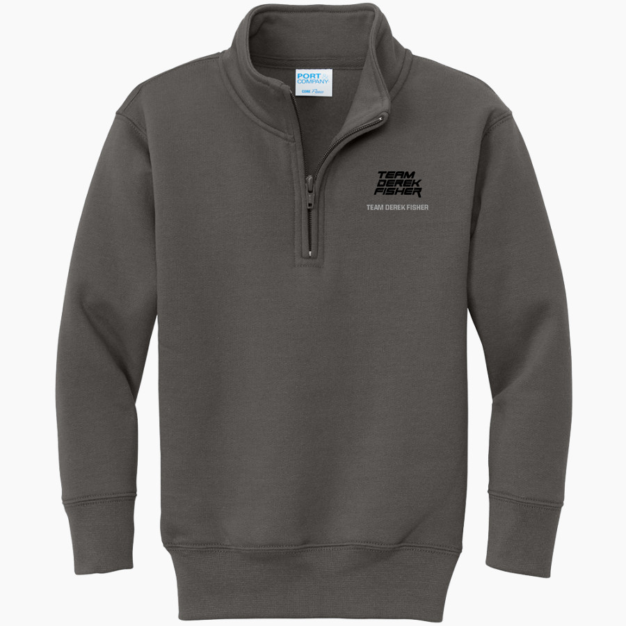 Be Better Foundation Team Derek Fisher <span class="pdp-name-mascot">Derek Fisher Be Better Foundation - Team Derek Fisher</span> Port & Company Youth Core Fleece 1/4-Zip Pullover Sweatshirt