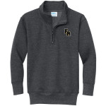 Franklin Road Christian School Minutemen <span class="pdp-name-mascot">Franklin Road Christian School</span> Port & Company Youth Core Fleece 1/4-Zip Pullover Sweatshirt Front Thumbnail