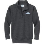 Houghton Academy Panthers <span class="pdp-name-mascot">Houghton Academy Panthers</span> Port & Company Youth Core Fleece 1/4-Zip Pullover Sweatshirt Front Thumbnail