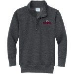 DOBYNS-BENNETT HIGH SCHOOL INDIANS Port & Company Youth Core Fleece 1/4-Zip Pullover Sweatshirt Front Thumbnail