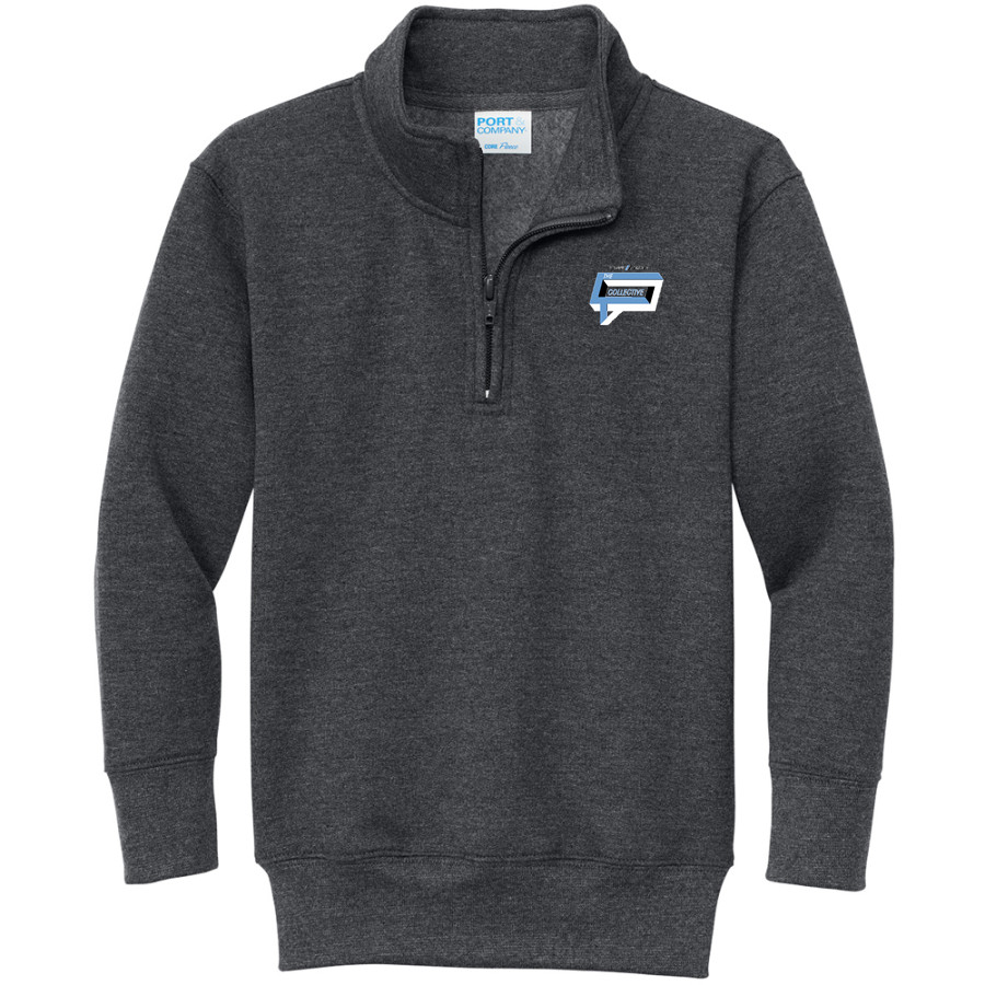 Believe In You Port & Company Youth Core Fleece 1/4-Zip Pullover Sweatshirt