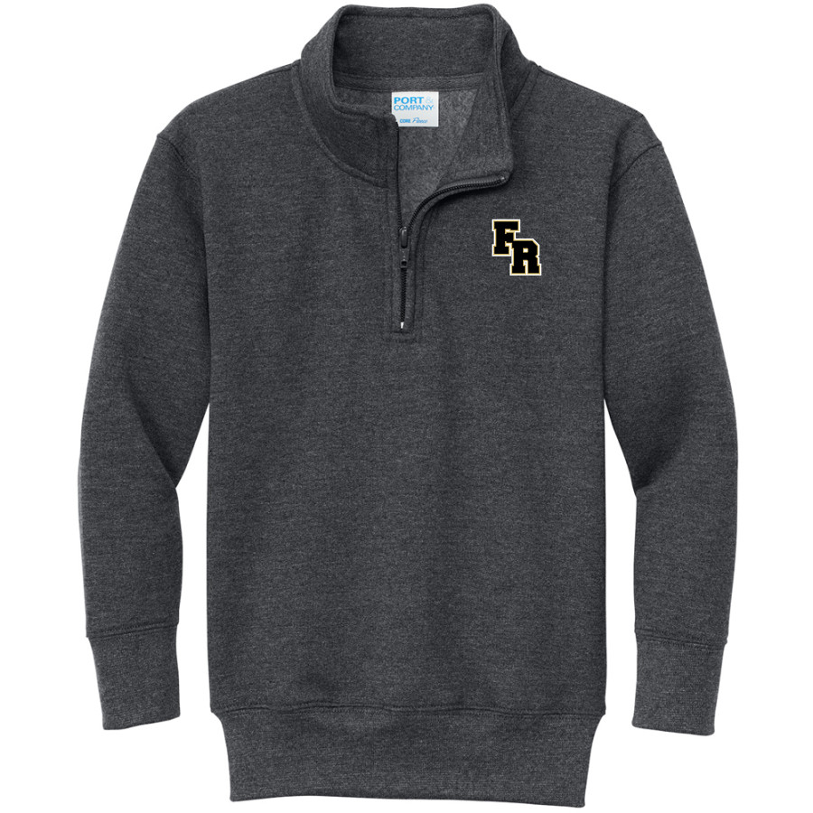 Franklin Road Christian School Minutemen <span class="pdp-name-mascot">Franklin Road Christian School</span> Port & Company Youth Core Fleece 1/4-Zip Pullover Sweatshirt