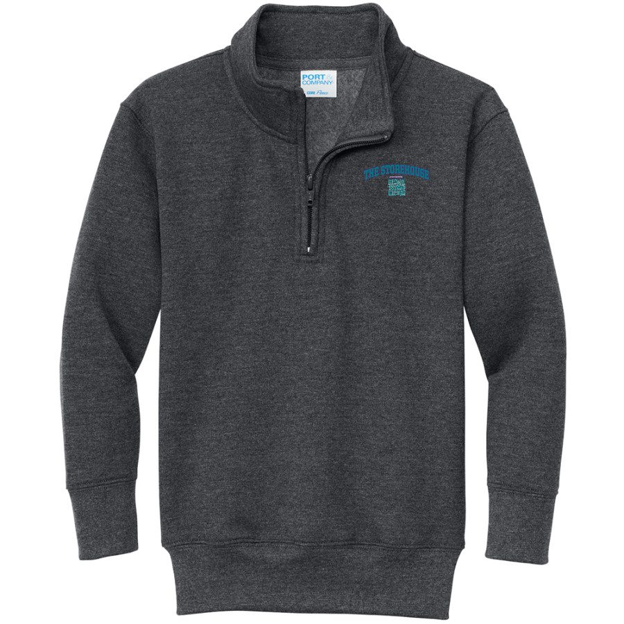 The StoreHouse The StoreHouse <span class="pdp-name-mascot">The StoreHouse</span> Port & Company Youth Core Fleece 1/4-Zip Pullover Sweatshirt