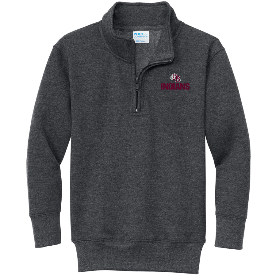 DOBYNS-BENNETT HIGH SCHOOL INDIANS Port & Company Youth Core Fleece 1/4-Zip Pullover Sweatshirt