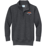 LaGrange Academy Warriors <span class="pdp-name-mascot">LaGrange Academy Warriors</span> Port & Company Youth Core Fleece 1/4-Zip Pullover Sweatshirt Front Thumbnail