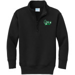 Bremen Athletics Sideline Store <span class="pdp-name-mascot">Bremen Lions</span> Port & Company Youth Core Fleece 1/4-Zip Pullover Sweatshirt Front Thumbnail