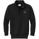 Dutchess BOCES <span class="pdp-name-mascot">Dutchess County BOCES</span> Port & Company Youth Core Fleece 1/4-Zip Pullover Sweatshirt Front Thumbnail