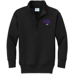 TABIONA HIGH SCHOOL TIGERS <span class="pdp-name-mascot">TABIONA TIGERS</span> Port & Company Youth Core Fleece 1/4-Zip Pullover Sweatshirt Front Thumbnail