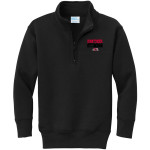 WILMOT UNION HIGH SCHOOL PANTHERS <span class="pdp-name-mascot">WILMOT PANTHERS</span> Port & Company Youth Core Fleece 1/4-Zip Pullover Sweatshirt Front Thumbnail