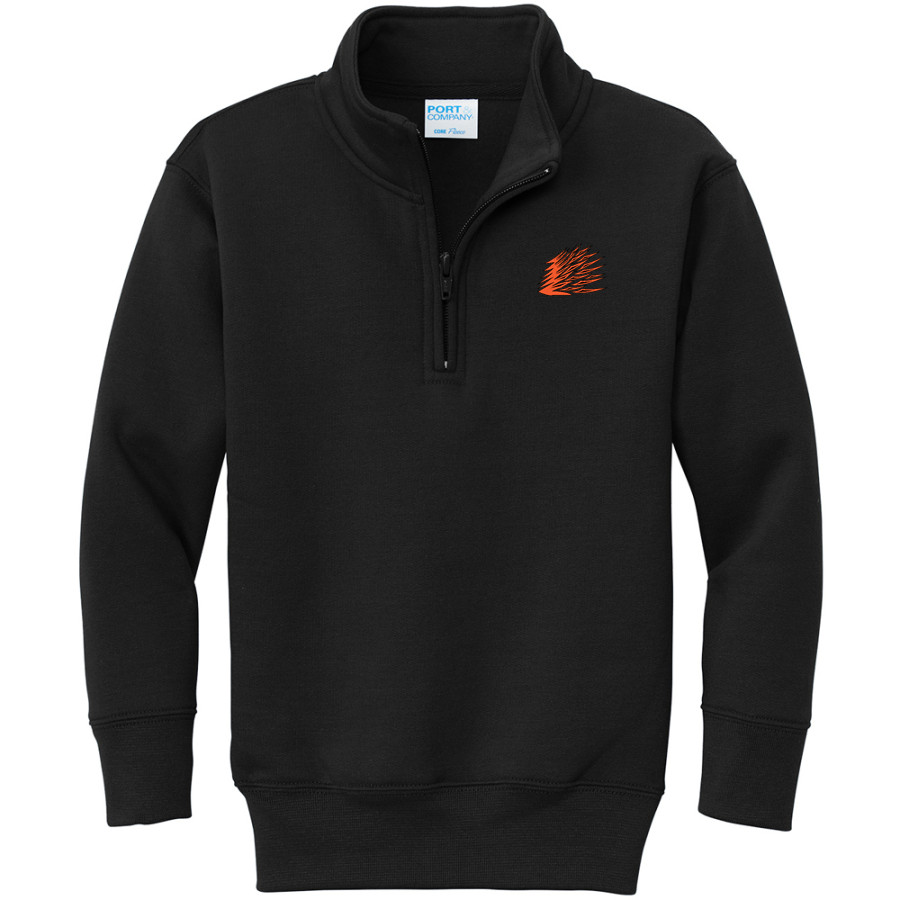 SPRINGTOWN HIGH SCHOOL PORCUPINES Port & Company Youth Core Fleece 1/4-Zip Pullover Sweatshirt
