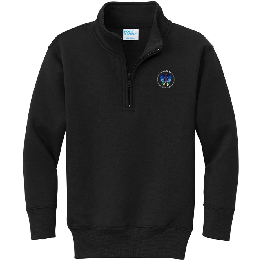 Dutchess BOCES <span class="pdp-name-mascot">Dutchess County BOCES</span> Port & Company Youth Core Fleece 1/4-Zip Pullover Sweatshirt