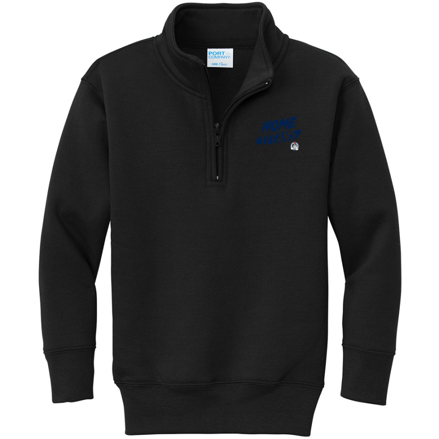 Home Titans <span class="pdp-name-mascot">Home Elementary School Titans</span> Port & Company Youth Core Fleece 1/4-Zip Pullover Sweatshirt