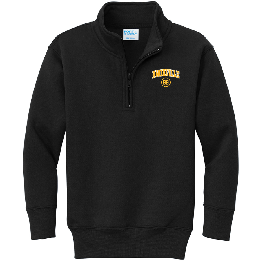 KNOXVILLE CATHOLIC HIGH SCHOOL FIGHTING IRISH <span class="pdp-name-mascot">KNOXVILLE FIGHTING IRISH</span> Port & Company Youth Core Fleece 1/4-Zip Pullover Sweatshirt