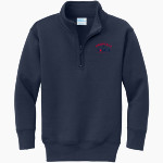 Scott County S Co <span class="pdp-name-mascot">Scott County S Co</span> Port & Company Youth Core Fleece 1/4-Zip Pullover Sweatshirt Front Thumbnail