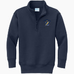 LITTLESTOWN HIGH SCHOOL THUNDERBOLTS <span class="pdp-name-mascot">LITTLESTOWN THUNDERBOLTS</span> Port & Company Youth Core Fleece 1/4-Zip Pullover Sweatshirt Front Thumbnail