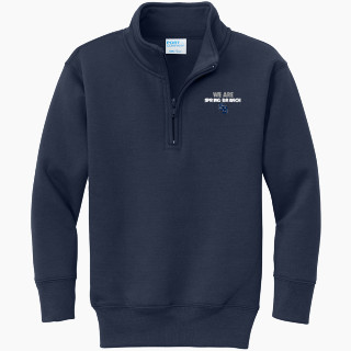 Port & Company Youth Core Fleece 1/4-Zip Pullover Sweatshirt