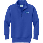 LAVILLE HIGH SCHOOL LANCERS Port & Company Youth Core Fleece 1/4-Zip Pullover Sweatshirt Front Thumbnail