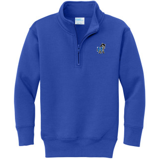 Port & Company Youth Core Fleece 1/4-Zip Pullover Sweatshirt