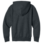 Active Academies Active Academy <span class="pdp-name-mascot">Active Academy</span> Port & Company Youth Core Fleece Full-Zip Hooded Sweatshirt Back Thumbnail