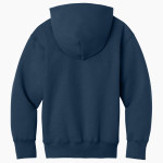 Be Better Foundation Team Derek Fisher <span class="pdp-name-mascot">Derek Fisher Be Better Foundation - Team Derek Fisher</span> Port & Company Youth Core Fleece Full-Zip Hooded Sweatshirt Back Thumbnail