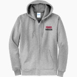 PENDER HIGH SCHOOL PENDRAGONS <span class="pdp-name-mascot">PENDER PENDRAGONS</span> Port & Company Men's Core Fleece Full-Zip Hooded Sweatshirt Front Thumbnail