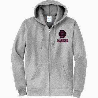 Port & Company Men's Core Fleece Full-Zip Hooded Sweatshirt