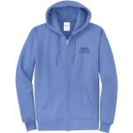 Achievement First University Prep Phoenix <span class="pdp-name-mascot">Achievement First University Prep High School Phoenix</span> Port & Company Men's Core Fleece Full-Zip Hooded Sweatshirt Front Thumbnail