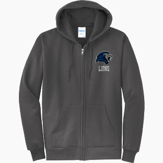 Port & Company Men's Core Fleece Full-Zip Hooded Sweatshirt