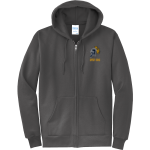 Castle Knights <span class="pdp-name-mascot">Castle Knights</span> Port & Company Men's Core Fleece Full-Zip Hooded Sweatshirt Front Thumbnail