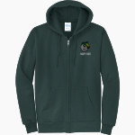 SCC Oaks <span class="pdp-name-mascot">Salem Oaks</span> Port & Company Men's Core Fleece Full-Zip Hooded Sweatshirt Front Thumbnail