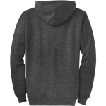 Crow Tigers <span class="pdp-name-mascot">Crow Middle School Tigers</span> Port & Company Men's Core Fleece Full-Zip Hooded Sweatshirt Back Thumbnail