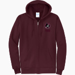 ARP HIGH SCHOOL TIGERS <span class="pdp-name-mascot">ARP TIGERS</span> Port & Company Men's Core Fleece Full-Zip Hooded Sweatshirt Front Thumbnail