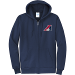 Heart of America Heart of America <span class="pdp-name-mascot">Heart of America Athletic Conference</span> Port & Company Men's Core Fleece Full-Zip Hooded Sweatshirt Front Thumbnail