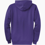 ASTORIA HIGH SCHOOL REBELS Port & Company Men's Core Fleece Full-Zip Hooded Sweatshirt Back Thumbnail