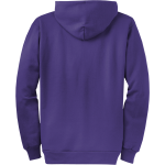 Skyline Gila River Mustangs <span class="pdp-name-mascot">Skyline Mustangs</span> Port & Company Men's Core Fleece Full-Zip Hooded Sweatshirt Back Thumbnail